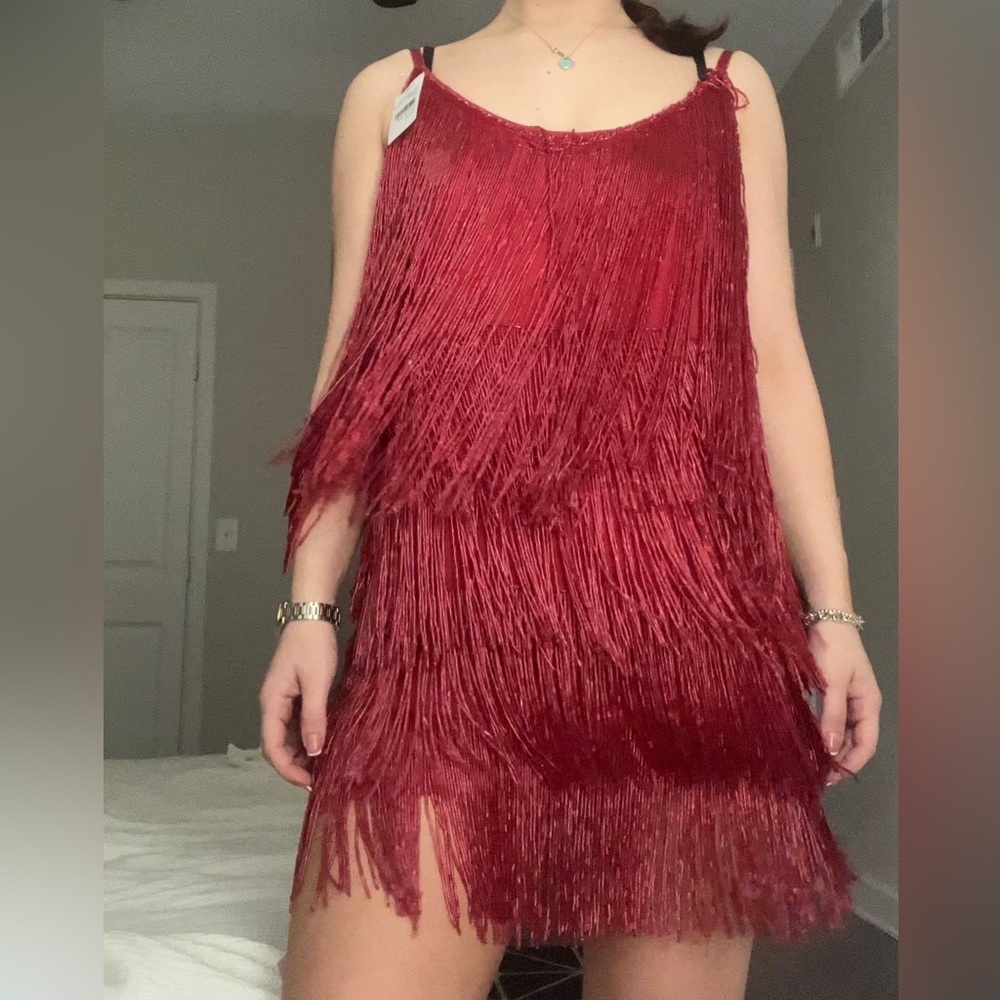 (Never worn) ASOS Design Red Dress Size 4, Small